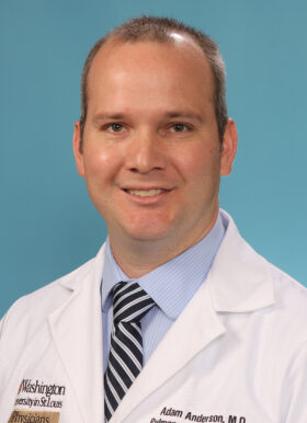 Adam Anderson, MD receives Barnes Jewish Hospital Medical Staff Association Early Career Award